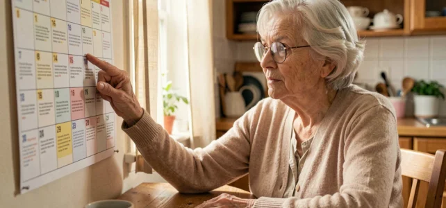 Calendrier pour personnes âgées et Alzheimer : des outils imprimables gratuits à télécharger