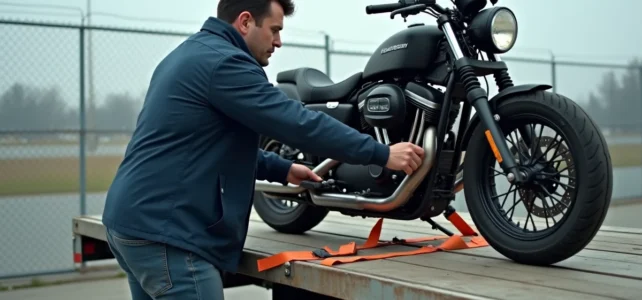 Comment louer un camion pour transporter une moto facilement et en toute sécurité